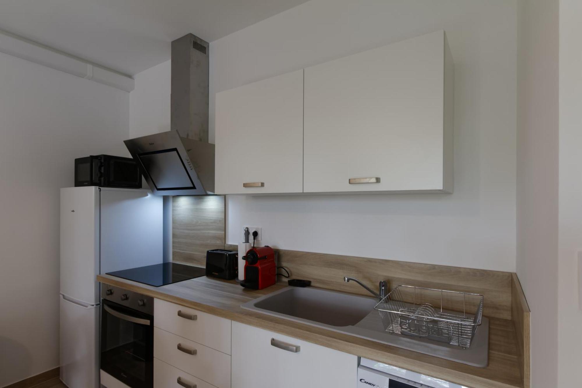 028- Chu Hopital, Appart 2Chambres, Parking, Tram Montpellier Dış mekan fotoğraf