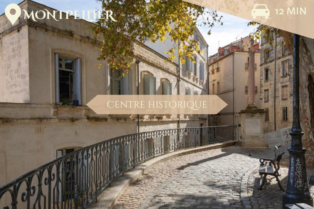 028- Chu Hopital, Appart 2Chambres, Parking, Tram Montpellier Dış mekan fotoğraf